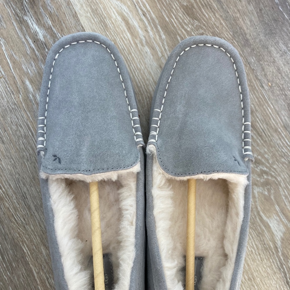 Kookaburra Lezly Grey Slippers Size 10